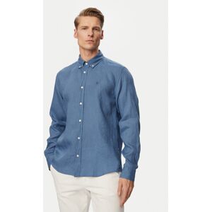 BOSS Košeľa H-Liam 50556077 Modrá Regular Fit Muži BOSS Košeľa H-Liam 50556077 Modrá Regular Fit Muži