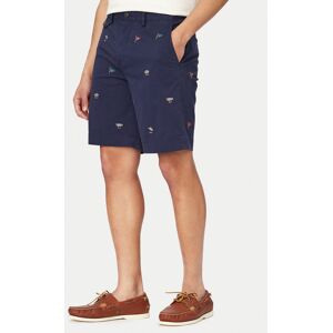 Polo Ralph Lauren Bavlnené šortky 710A13007001 Tmavomodrá Regular Fit Muži Polo Ralph Lauren Bavlnené šortky 710A13007001 Tmavomodrá Regular Fit Muži