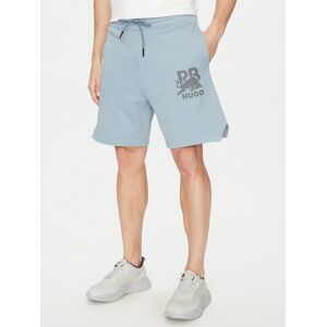 HUGO Športové kraťasy Deswick_RB 50542809 Modrá Regular Fit Muži HUGO Športové kraťasy Deswick_RB 50542809 Modrá Regular Fit Muži