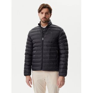 Tommy Hilfiger Prechodná bunda Core Packable MW0MW39990 Čierna Regular Fit Muži Tommy Hilfiger Prechodná bunda Core Packable MW0MW39990 Čierna Regular Fit Muži