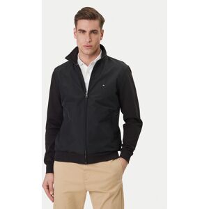 Tommy Hilfiger Mikina Essential MW0MW41758 Čierna Regular Fit Muži Tommy Hilfiger Mikina Essential MW0MW41758 Čierna Regular Fit Muži