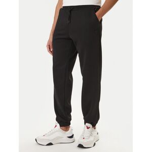 Guess Teplákové nohavice Z6RB09 KD472 Čierna Regular Fit Muži Guess Teplákové nohavice Z6RB09 KD472 Čierna Regular Fit Muži