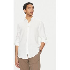 Guess Košeľa M5GH85 WH831 Biela Regular Fit Muži Guess Košeľa M5GH85 WH831 Biela Regular Fit Muži