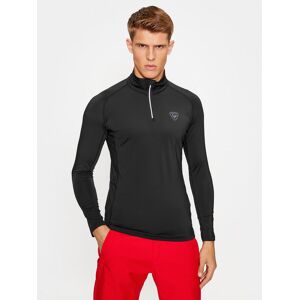 Rossignol Funkčné tričko Classique RLMML07 Čierna Regular Fit Muži Rossignol Funkčné tričko Classique RLMML07 Čierna Regular Fit Muži