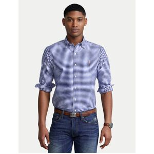 Polo Ralph Lauren Košeľa Core Replen 710549084 Modrá Slim Fit Muži Polo Ralph Lauren Košeľa Core Replen 710549084 Modrá Slim Fit Muži