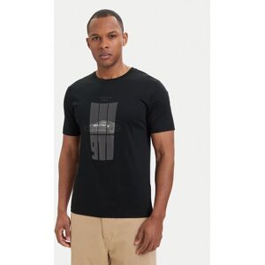BOSS Tričko PS Spirit70 Grx 50559811 Čierna Regular Fit Muži BOSS Tričko PS Spirit70 Grx 50559811 Čierna Regular Fit Muži