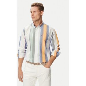 Tommy Hilfiger Košeľa Heritage Oxford MW0MW43354 Biela Regular Fit Muži Tommy Hilfiger Košeľa Heritage Oxford MW0MW43354 Biela Regular Fit Muži