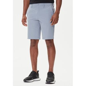 BOSS Bavlnené šortky S_Commuter_10.5 Inch 50540337 Sivá Regular Fit Muži BOSS Bavlnené šortky S_Commuter_10.5 Inch 50540337 Sivá Regular Fit Muži