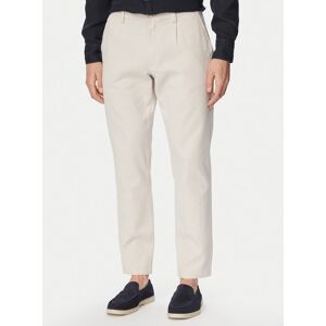 BOSS Chino nohavice 50559158 Svetlo béžová Tapered Fit Muži BOSS Chino nohavice 50559158 Svetlo béžová Tapered Fit Muži