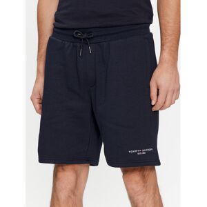 Tommy Hilfiger Športové kraťasy Logo MW0MW34201 Tmavomodrá Regular Fit Muži Tommy Hilfiger Športové kraťasy Logo MW0MW34201 Tmavomodrá Regular Fit Muži