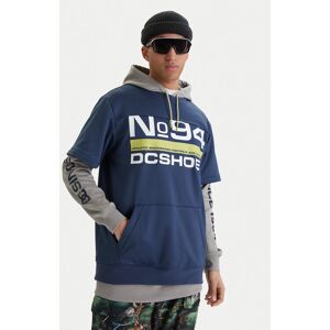 DC Shoes Mikina Dryden ADYFT03411 Modrá Regular Fit Muži DC Shoes Mikina Dryden ADYFT03411 Modrá Regular Fit Muži