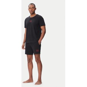 HUGO Pyžamo Laze 50534566 Čierna Regular Fit Muži HUGO Pyžamo Laze 50534566 Čierna Regular Fit Muži