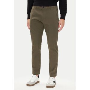 BOSS Chino nohavice Sanderson-L-2 50542986 Zelená Regular Fit Muži BOSS Chino nohavice Sanderson-L-2 50542986 Zelená Regular Fit Muži