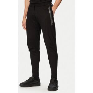 BOSS Teplákové nohavice Authentic 50554784 Čierna Regular Fit Muži BOSS Teplákové nohavice Authentic 50554784 Čierna Regular Fit Muži