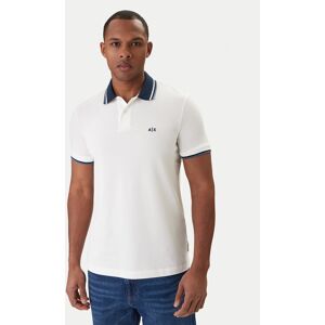 Armani Exchange Polokošeľa XM002350 AF10366 U0009 Biela Regular Fit Muži Armani Exchange Polokošeľa XM002350 AF10366 U0009 Biela Regular Fit Muži