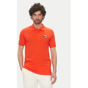 KARL LAGERFELD Polokošeľa 745710 552224 Červená Regular Fit Muži KARL LAGERFELD Polokošeľa 745710 552224 Červená Regular Fit Muži