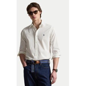 Polo Ralph Lauren Košeľa 710B20512003 Biela Custom Fit Muži Polo Ralph Lauren Košeľa 710B20512003 Biela Custom Fit Muži