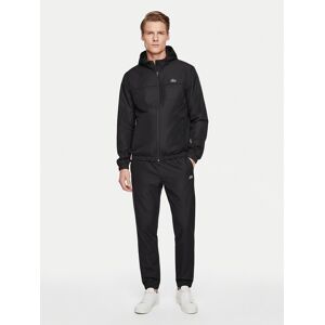Lacoste Tepláková súprava WH2661 Čierna Regular Fit Muži Lacoste Tepláková súprava WH2661 Čierna Regular Fit Muži
