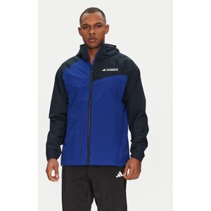 adidas Outdoorová bunda Terrex Multi 2L RAIN.RDY JD8353 Modrá Regular Fit Muži adidas Outdoorová bunda Terrex Multi 2L RAIN.RDY JD8353 Modrá Regular Fit Muži