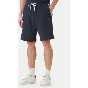 Aeronautica Militare Športové kraťasy 261BF0030UF00677 Tmavomodrá Regular Fit Muži Aeronautica Militare Športové kraťasy 261BF0030UF00677 Tmavomodrá Regular Fit Muži