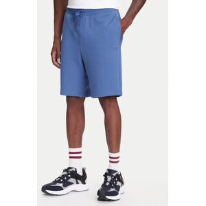 HUGO Športové kraťasy Dayono 50530696 Modrá Relaxed Fit Muži HUGO Športové kraťasy Dayono 50530696 Modrá Relaxed Fit Muži