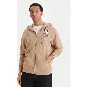 DC Shoes Mikina Anodized EDYSF03267 Béžová Regular Fit Muži DC Shoes Mikina Anodized EDYSF03267 Béžová Regular Fit Muži