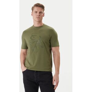 KARL LAGERFELD Tričko 755036 562221 Zelená Loose Fit Muži KARL LAGERFELD Tričko 755036 562221 Zelená Loose Fit Muži