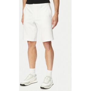 BOSS Bavlnené šortky 50511436 Biela Regular Fit Muži BOSS Bavlnené šortky 50511436 Biela Regular Fit Muži
