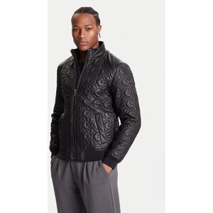 Guess Bunda z imitácie kože M5BL2E W1050 Čierna Regular Fit Muži Guess Bunda z imitácie kože M5BL2E W1050 Čierna Regular Fit Muži
