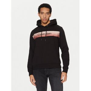 Calvin Klein Mikina K10K114466 Čierna Regular Fit Muži Calvin Klein Mikina K10K114466 Čierna Regular Fit Muži