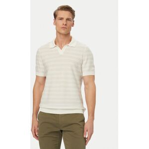 BOSS Polokošeľa H-Narciso 50560483 Biela Regular Fit Muži BOSS Polokošeľa H-Narciso 50560483 Biela Regular Fit Muži