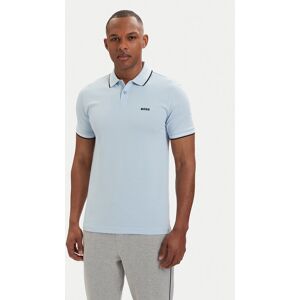 BOSS Polokošeľa Paul 50506193 Svetlo modrá Slim Fit Muži BOSS Polokošeľa Paul 50506193 Svetlo modrá Slim Fit Muži