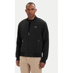 KARL LAGERFELD Bundy bomber 505061 562902 Čierna Regular Fit Muži KARL LAGERFELD Bundy bomber 505061 562902 Čierna Regular Fit Muži