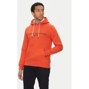 Tommy Hilfiger Mikina Logo MW0MW11599 Oranžová Regular Fit Muži Tommy Hilfiger Mikina Logo MW0MW11599 Oranžová Regular Fit Muži