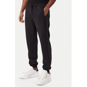 KARL LAGERFELD Teplákové nohavice 705001 561902 Čierna Regular Fit Muži KARL LAGERFELD Teplákové nohavice 705001 561902 Čierna Regular Fit Muži