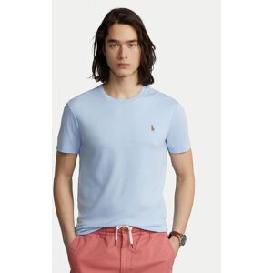 Polo Ralph Lauren Tričko Classics 710740727 Modrá Slim Fit Muži Polo Ralph Lauren Tričko Classics 710740727 Modrá Slim Fit Muži