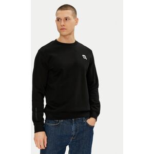 KARL LAGERFELD Mikina 705710 500900 Čierna Regular Fit Muži KARL LAGERFELD Mikina 705710 500900 Čierna Regular Fit Muži