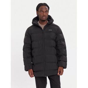 Calvin Klein Vatovaná bunda LV04LD516G Čierna Regular Fit Muži Calvin Klein Vatovaná bunda LV04LD516G Čierna Regular Fit Muži