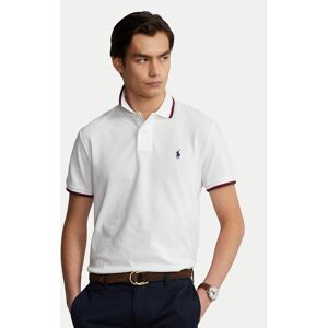 Polo Ralph Lauren Polokošeľa Classics 710842621002 Biela Slim Fit Muži Polo Ralph Lauren Polokošeľa Classics 710842621002 Biela Slim Fit Muži