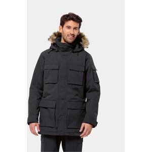 Jack Wolfskin Zimné bundy Glacier Canyon Parka 1107674 Čierna Regular Fit Muži Jack Wolfskin Zimné bundy Glacier Canyon Parka 1107674 Čierna Regular Fit Muži