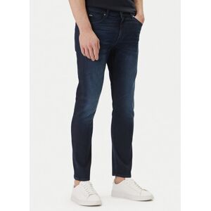 BOSS Džínsy H-Delaware 50555263 Tmavomodrá Slim Fit Muži BOSS Džínsy H-Delaware 50555263 Tmavomodrá Slim Fit Muži