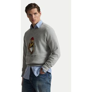 Polo Ralph Lauren Mikina 710B14625002 Sivá Regular Fit Muži Polo Ralph Lauren Mikina 710B14625002 Sivá Regular Fit Muži
