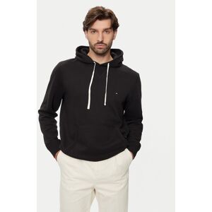 Tommy Hilfiger Mikina Essential MW0MW37230 Čierna Regular Fit Muži Tommy Hilfiger Mikina Essential MW0MW37230 Čierna Regular Fit Muži