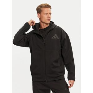 adidas Mikina Z.N.E. JE7538 Čierna Regular Fit Muži adidas Mikina Z.N.E. JE7538 Čierna Regular Fit Muži