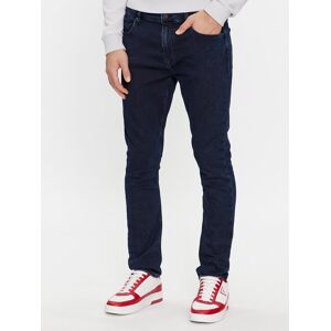 Guess Džínsy M4RA27 D58P1 Tmavomodrá Super Skinny Fit Muži Guess Džínsy M4RA27 D58P1 Tmavomodrá Super Skinny Fit Muži