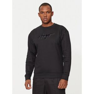 Hugo Mikina Easy 50528579 Čierna Regular Fit Muži Hugo Mikina Easy 50528579 Čierna Regular Fit Muži