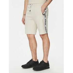 Guess Športové kraťasy Z2YD02 K6ZS1 Écru Regular Fit Muži Guess Športové kraťasy Z2YD02 K6ZS1 Écru Regular Fit Muži