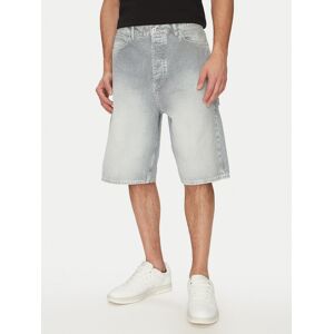 HUGO Džínsové šortky 50534609 Modrá Regular Fit Muži HUGO Džínsové šortky 50534609 Modrá Regular Fit Muži