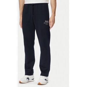 Tommy Hilfiger Teplákové nohavice Script Stack MW0MW44332 Tmavomodrá Regular Fit Muži Tommy Hilfiger Teplákové nohavice Script Stack MW0MW44332 Tmavomodrá Regular Fit Muži