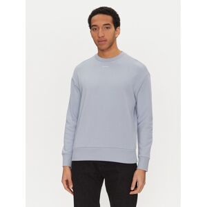 Calvin Klein Mikina Nano Logo K10K112870 Modrá Regular Fit Muži Calvin Klein Mikina Nano Logo K10K112870 Modrá Regular Fit Muži